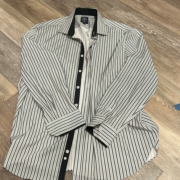 Society Of Threads Shirts Mens No Iron Dress Shirt Poshmark